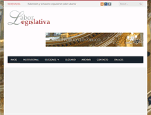 Tablet Screenshot of laborlegislativa.com
